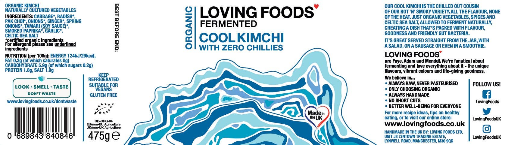 Loving Foods - Wholesale Pickled Vegetables - Organic Cool Kimchi1