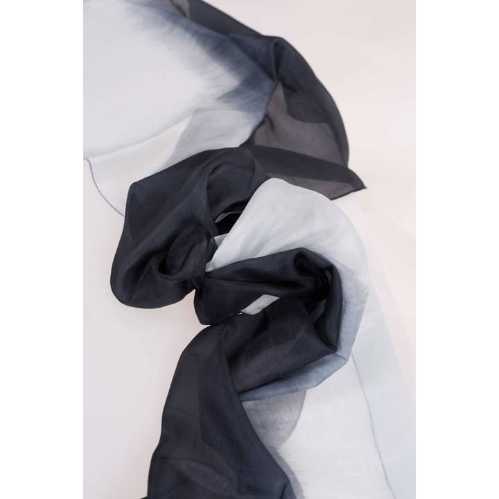 MR Complements - Wholesale Scarf - Women's - Two-tone natural silk scarf12