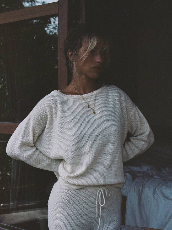 Ami Chérie Design Studio - Wholesale Gebreide top - Dames - Lenny Top (Biologisch Katoen)2