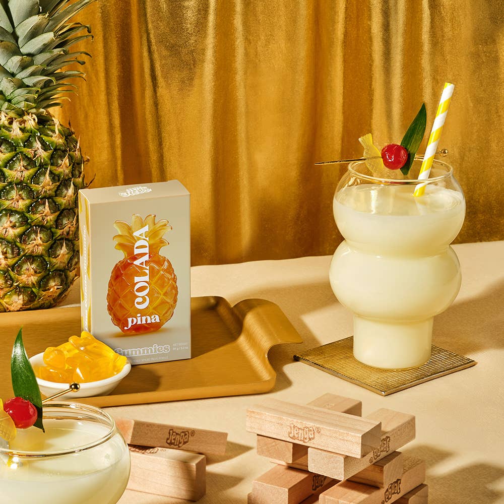 Vesper Bites (No duties | Ships from CAN/USA) – wholesale Gelégodis – Pina Colada-godis, sega och utan alkohol4