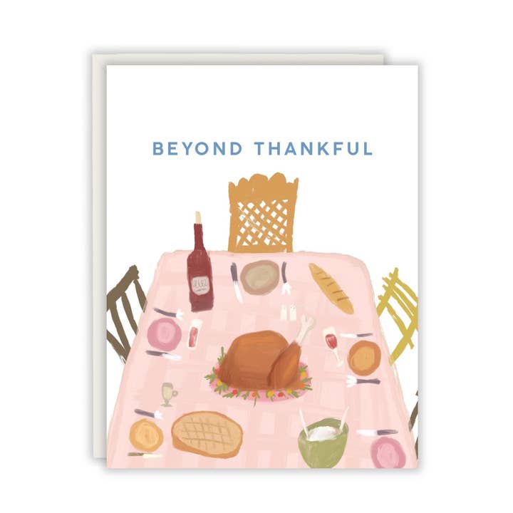 Carte Beyond Thankful Thanksgiving pour la vente par Paper Giggles