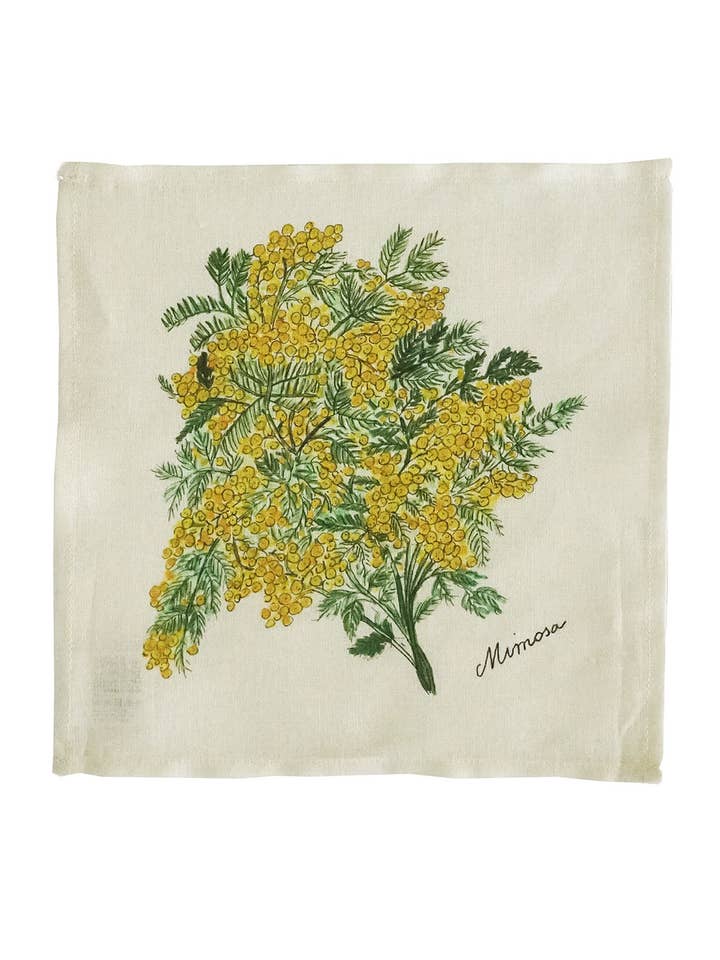 Hanky Isabelle.B No.3 Mimosa for wholesale by Fog Linen Work