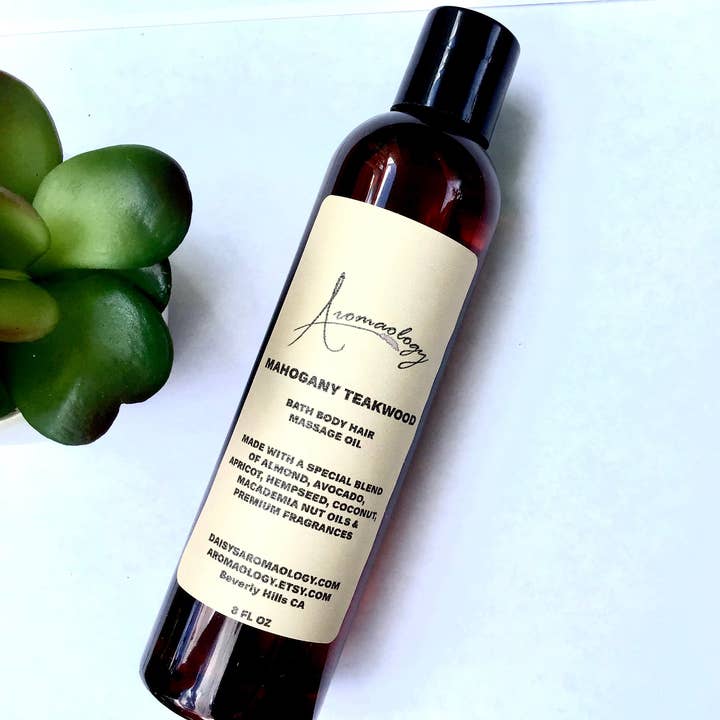 Mahagoni Teakwood Duftkörperöl für den Großhandel von Aromaology