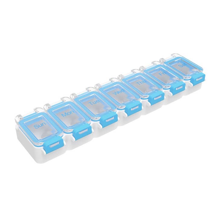 Equadose® Weekly Waterproof Pill Organizer for wholesale by Apothecary Products LLC