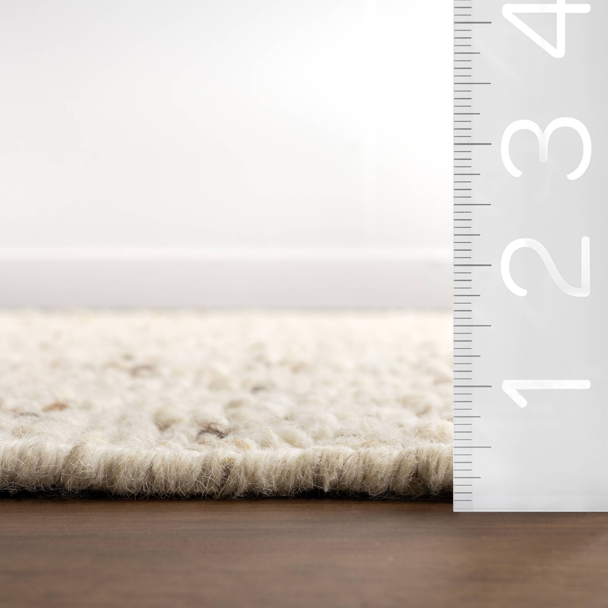 Ivory Frenshe Interiors x Rugs USA Diamond Trellis Wool Area Rug for wholesale on Faire3