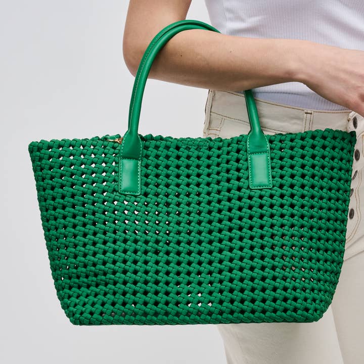 Sol and Selene - Wholesale Tote Bag - Women's - Solstice - Medium Hand Woven Knot Tote