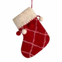 Calza di Natale per la vendita all'ingrosso da parte di Santa and friends