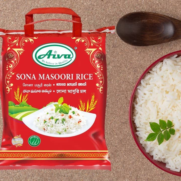 Aiva Products - Wholesale Rice - Sona Masoori Rice2