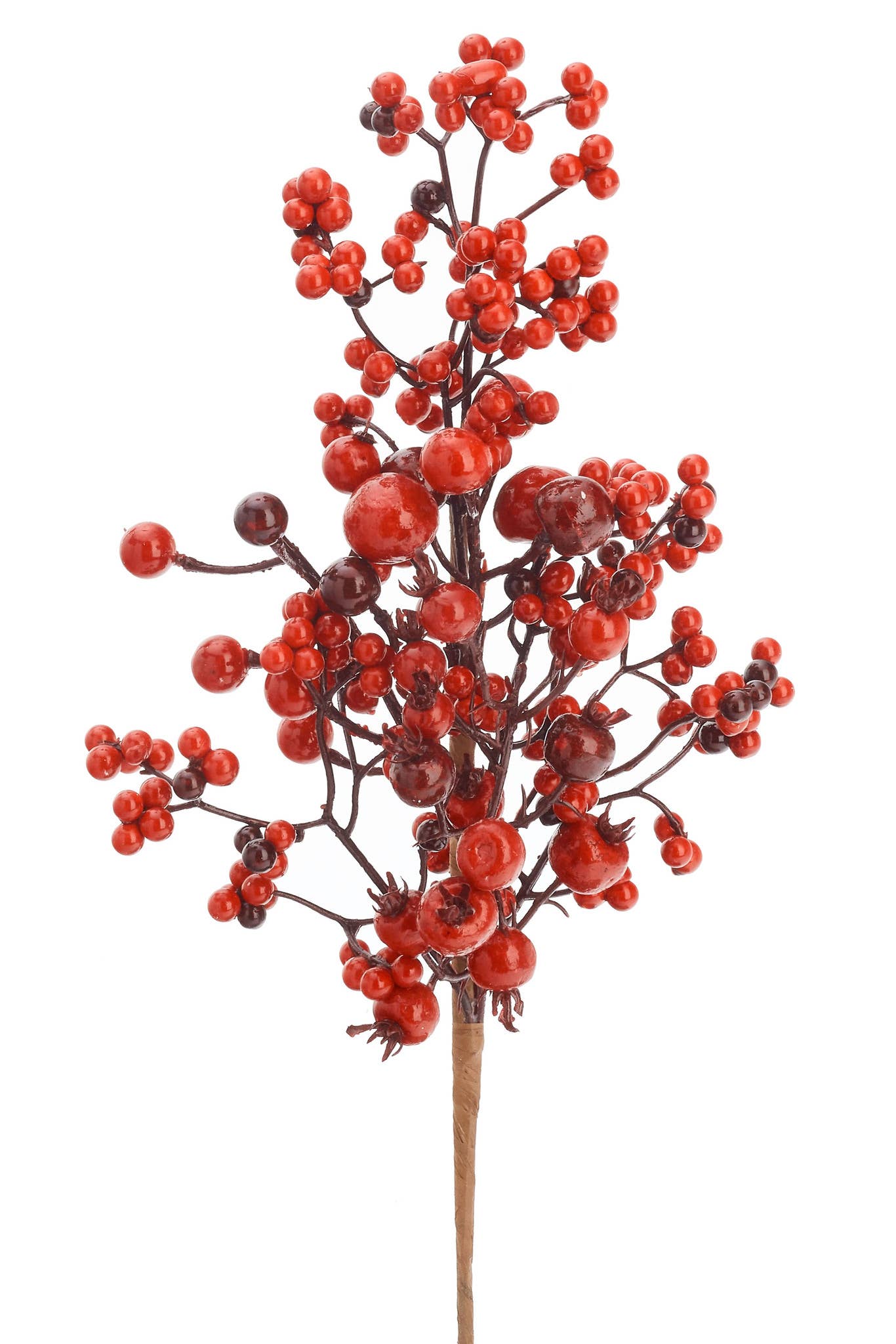 Studio Specialties - Wholesale Christmas decoration - MIXED BERRIES SPRAY RED/BURG. 16''0