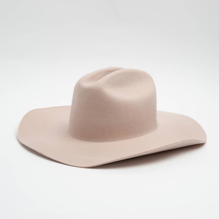 Lucca Couture - Vente Chapeau de cowboy – femme - Chapeaux de ranch en laine Cattlemen de luxe pour toutes les saisons 12