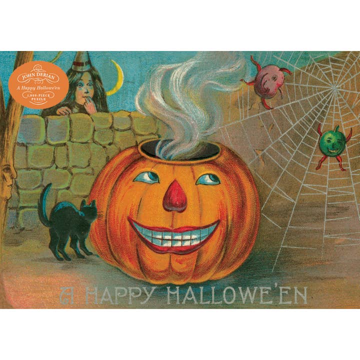 John Derian Happy Hallowe'en 1,000-Piece Puzzle for wholesale by Hachette Book Group