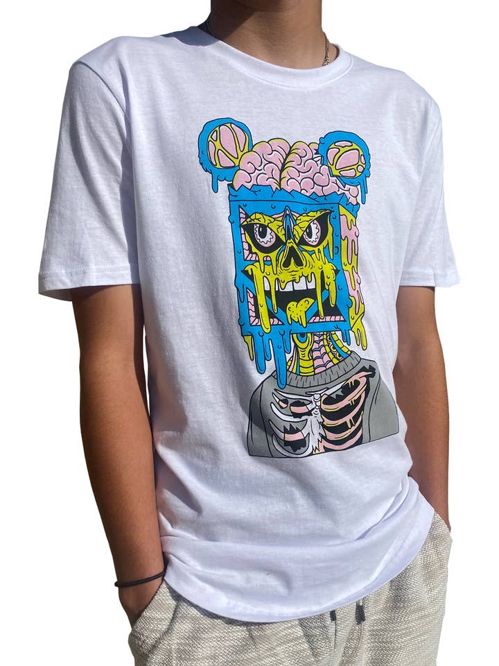 VIT W2437-0885PT DIKO SMÄLTA NFT BESÄTTNINGEN HALS TEE för wholesale på Faire0