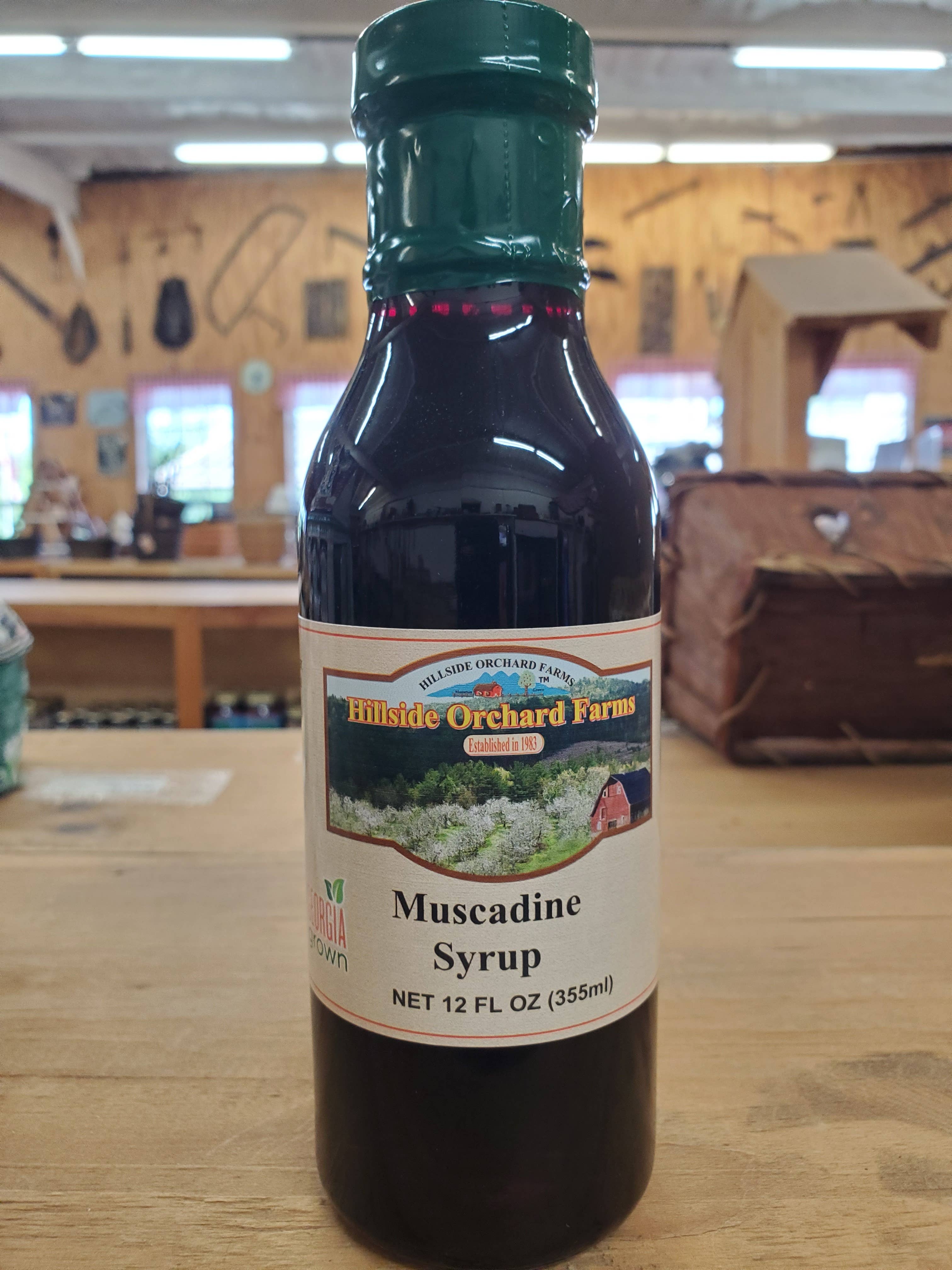Hillside Orchard Farms - Wholesale Flavored Syrup - Muscadine Syrup0