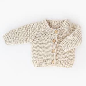 Sasha Cotton Knit 2pc Shirt & Pants Baby Outfit Set Winter
