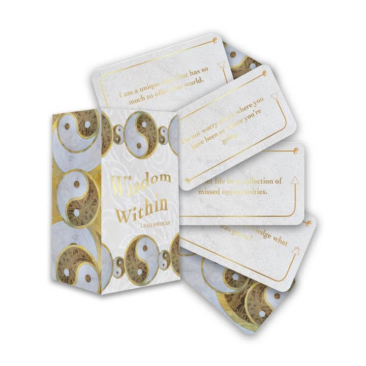 Wisdom Within Inspiration Cards Sacred Scribe Publishing for wholesale by Cardshouse