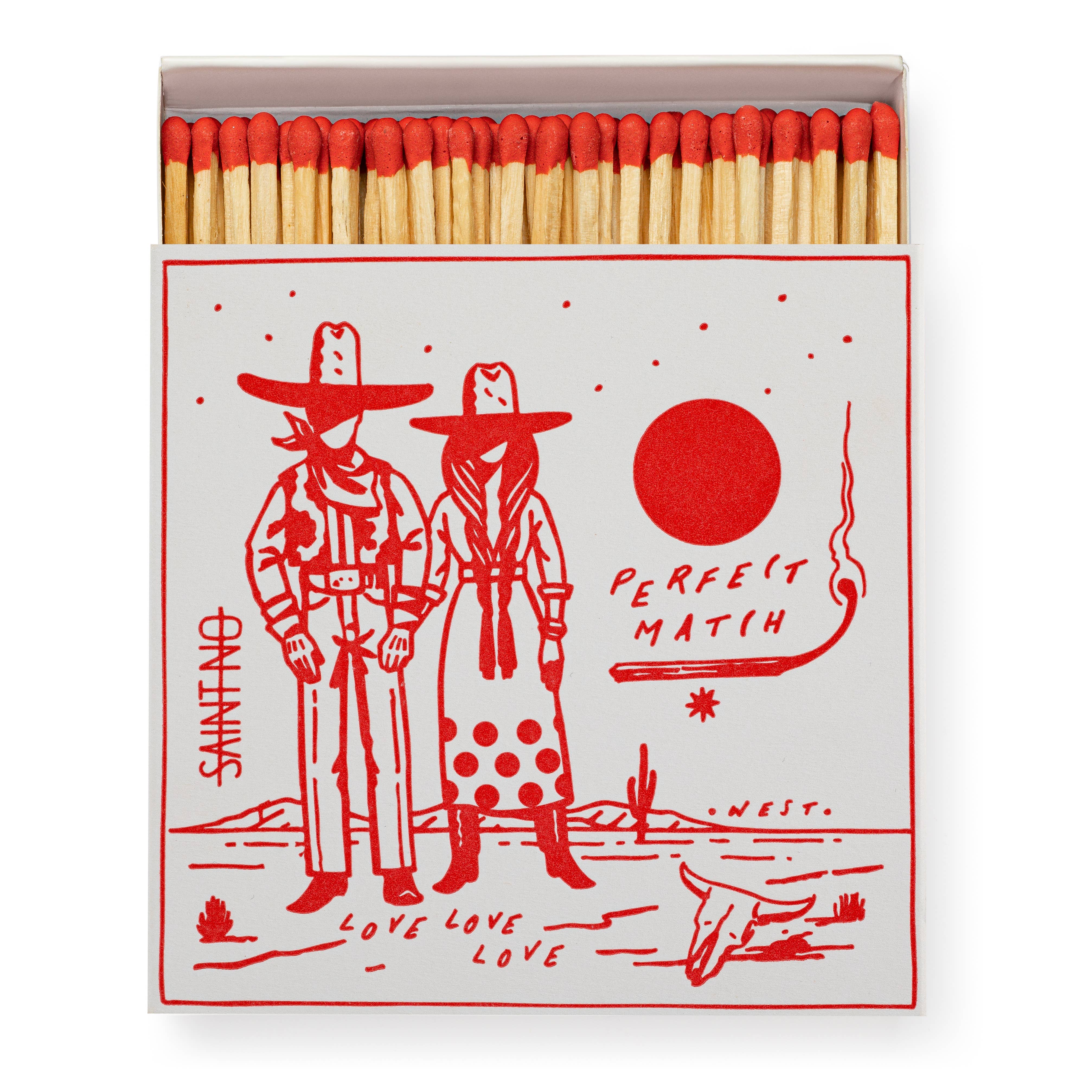 Archivist Gallery | UK – wholesale Matches – Cowboy Perfect Match | Square Matchboxes0