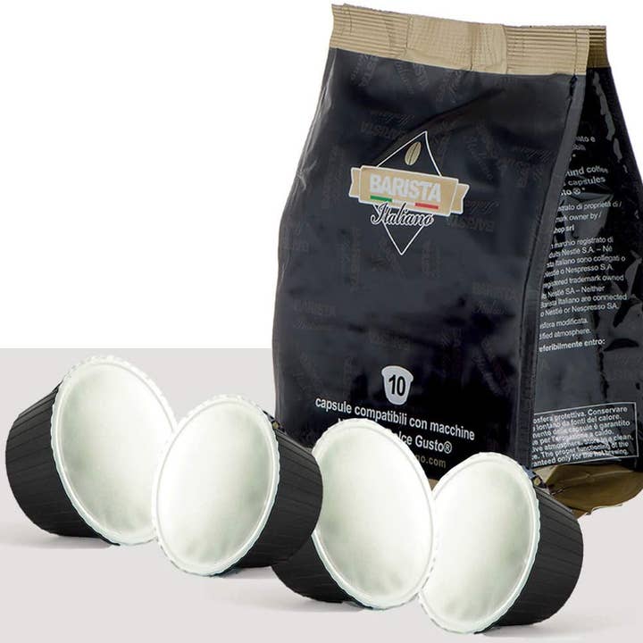 TheItalianfoodsho srl P.iva 01147240319 - Venta al por mayor Cápsulas de café - CAMARERO ITALIANO 10 PIEZAS ÁRABE NESCAFÉ 'COMPATIBLE CON DOLCE GUSTO