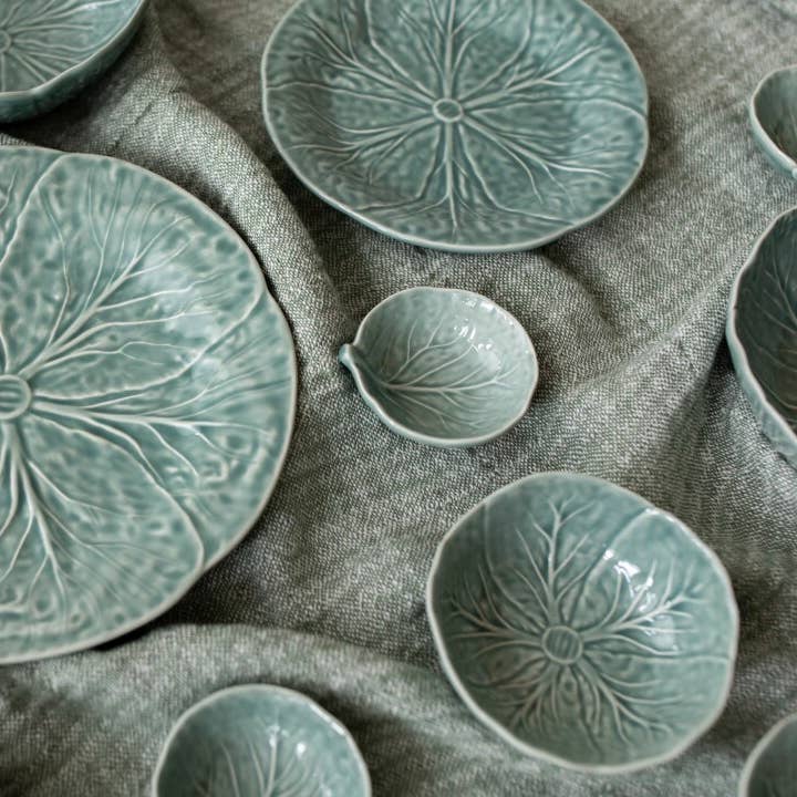 VAN VERRE - Wholesale Dinner Plate - CABBAGE DESSERT PLATE Ø20.5CM9