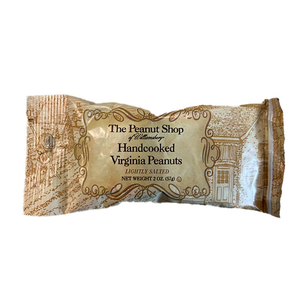 The Peanut Shop of Williamsburg - Wholesale Nuts - 2 oz. Lightly Salted Virginia Peanuts1