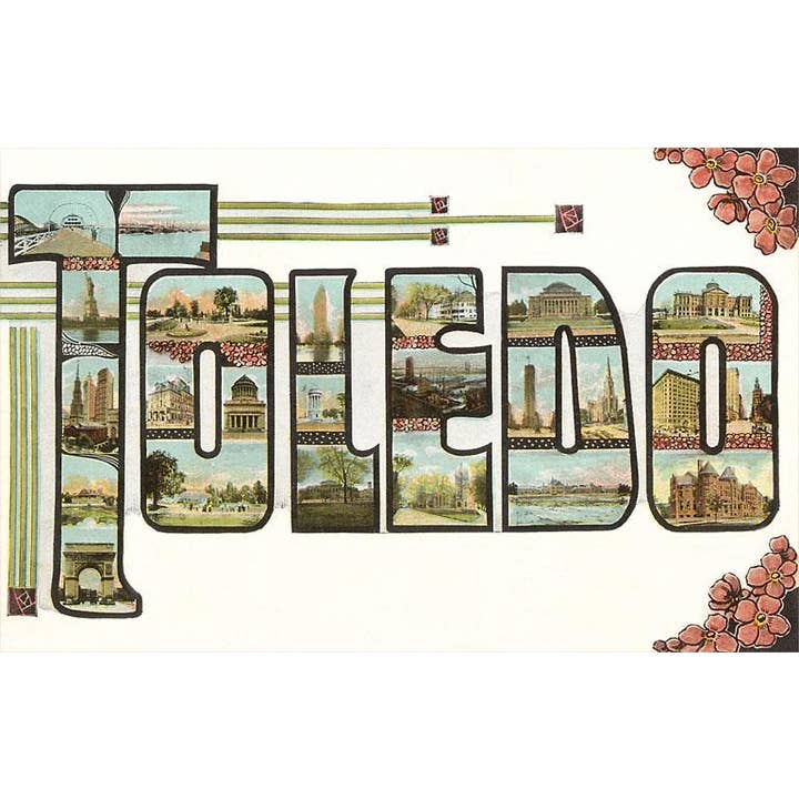 Postcard OH-354 Toledo, Art Nouveau for wholesale by Found Image Press