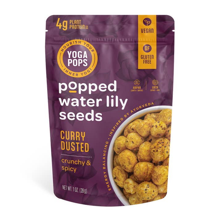 Yoga Pops – wholesale Puffade snacks – Curry dammad Yoga Pops