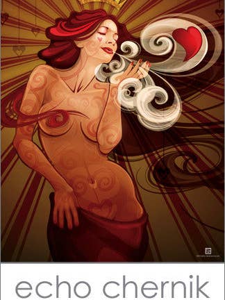 "Regina di Cuori" per la vendita all'ingrosso da parte di Echo Chernik