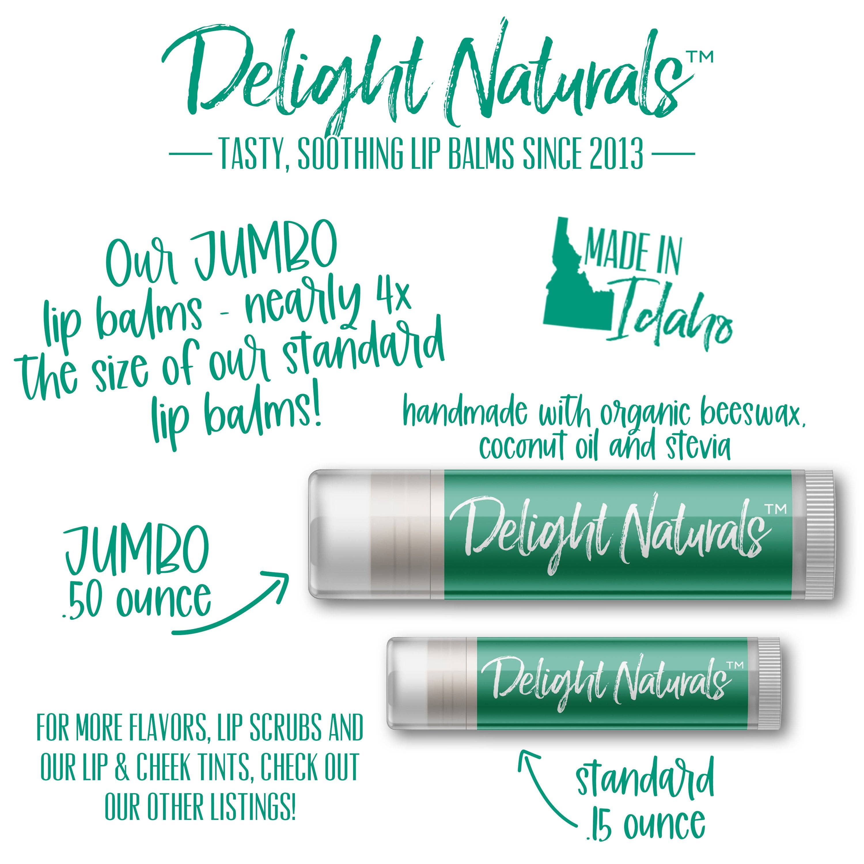 Delight Naturals - Wholesale Lip Balm - Jumbo Smores Lip Balm2