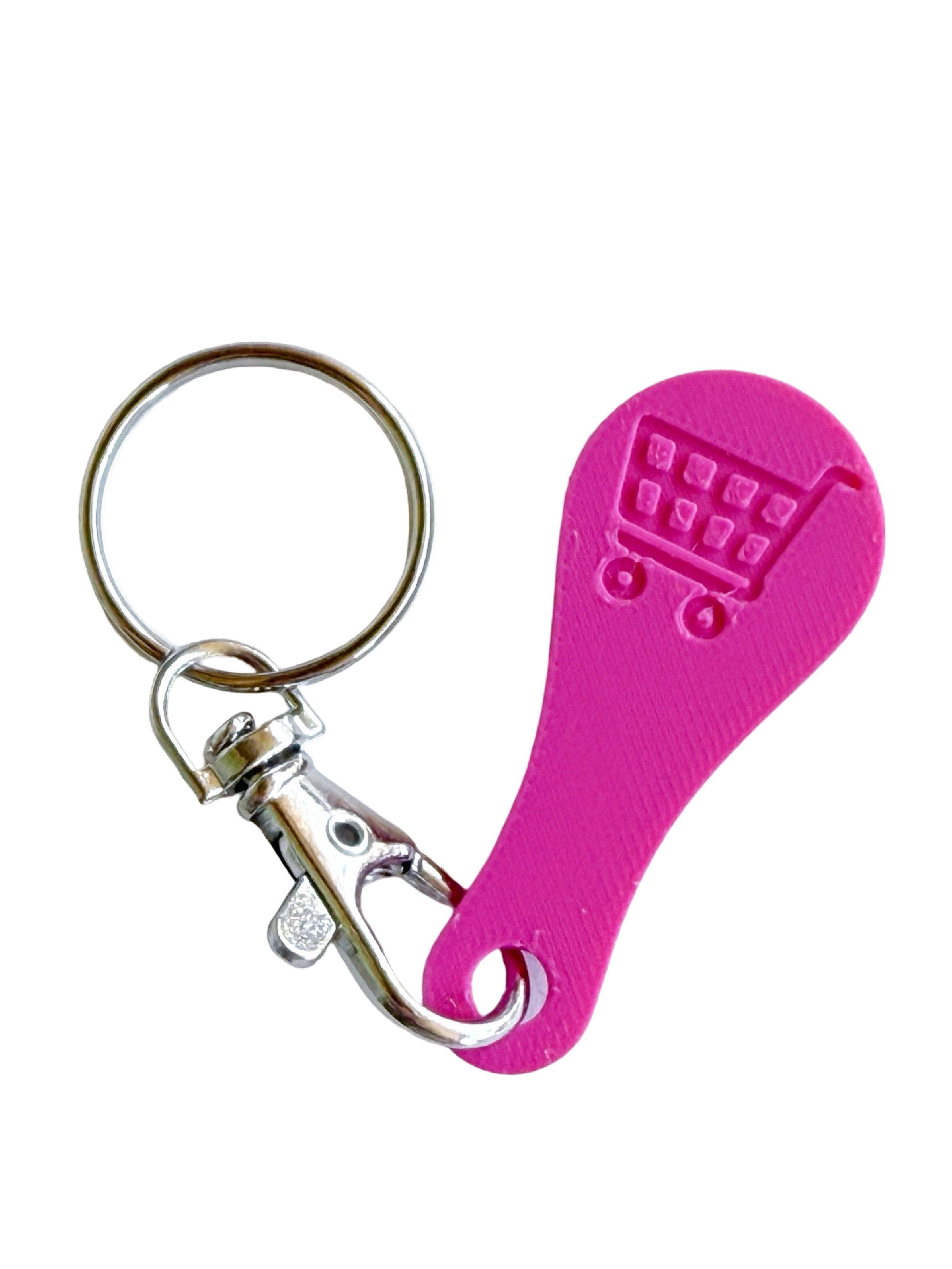 Shop Hotline - Wholesale Keychain - Unisex - Shopping Cart Quarter Saver Keychain5