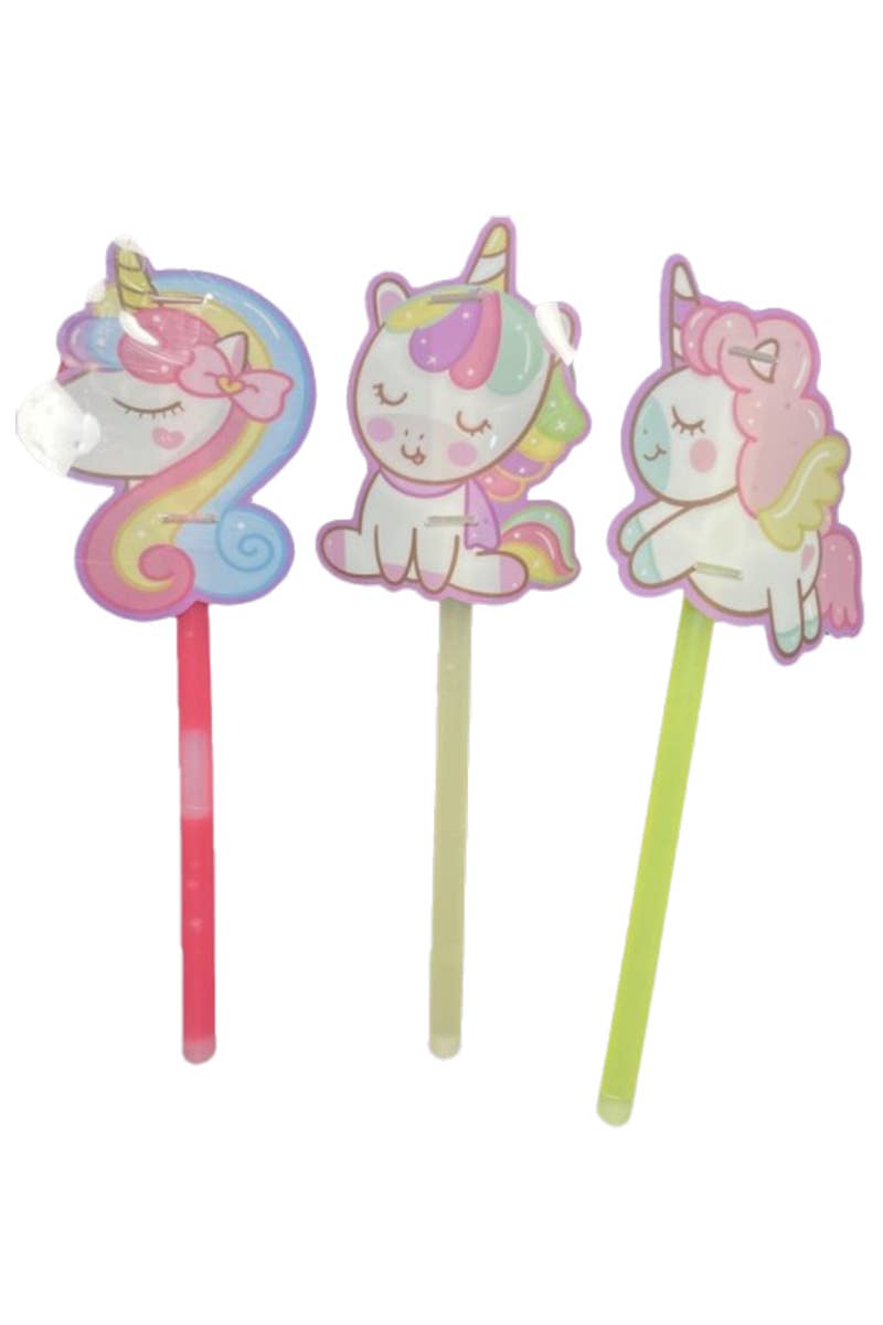 Cap Zone - Vente Jouet lumineux – enfant et bébé - Baguette lumineuse fluorescente licorne animée pour fête1