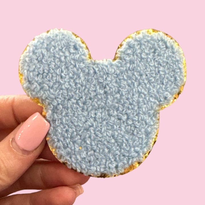 Mickey - Blue (HEAT PRESS) (MINIMUM DE 100$ SUR LES PATCHS) pour la vente par Camel Threads