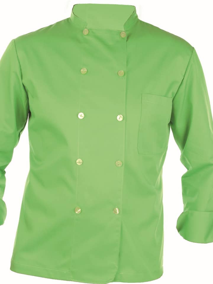 Long sleeve chef jacket 1095 for wholesale by Confecciones J. Garcia