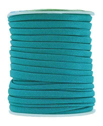 Mandala Crafts - Wholesale Craft Supplies - Mandala Crafts Soft Elastic Cord from Spandex Nylon Fabric for Jewelry Making, Sewing, and Crafting13