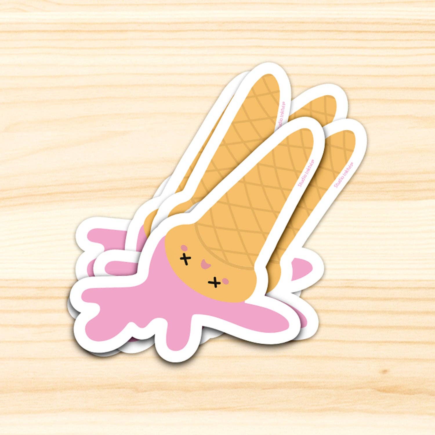Studio Inktvis – wholesale Sticker – Sticker Ice Cream2