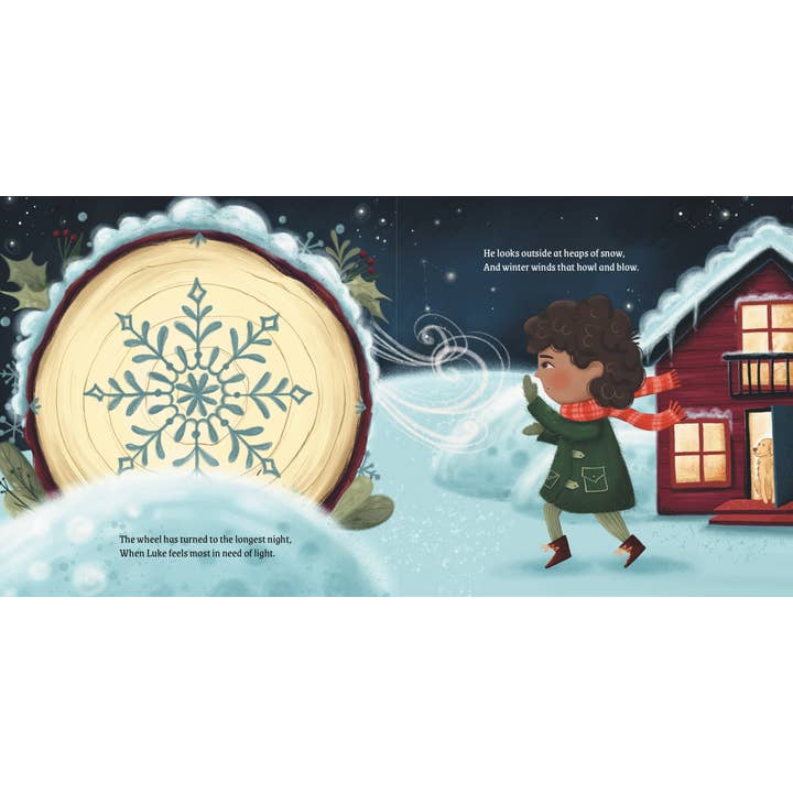 Red Wheel/Weiser LLC - Wholesale Book - Kids - Luke & the Longest Night (Children's Yule Book-Hardcover)2