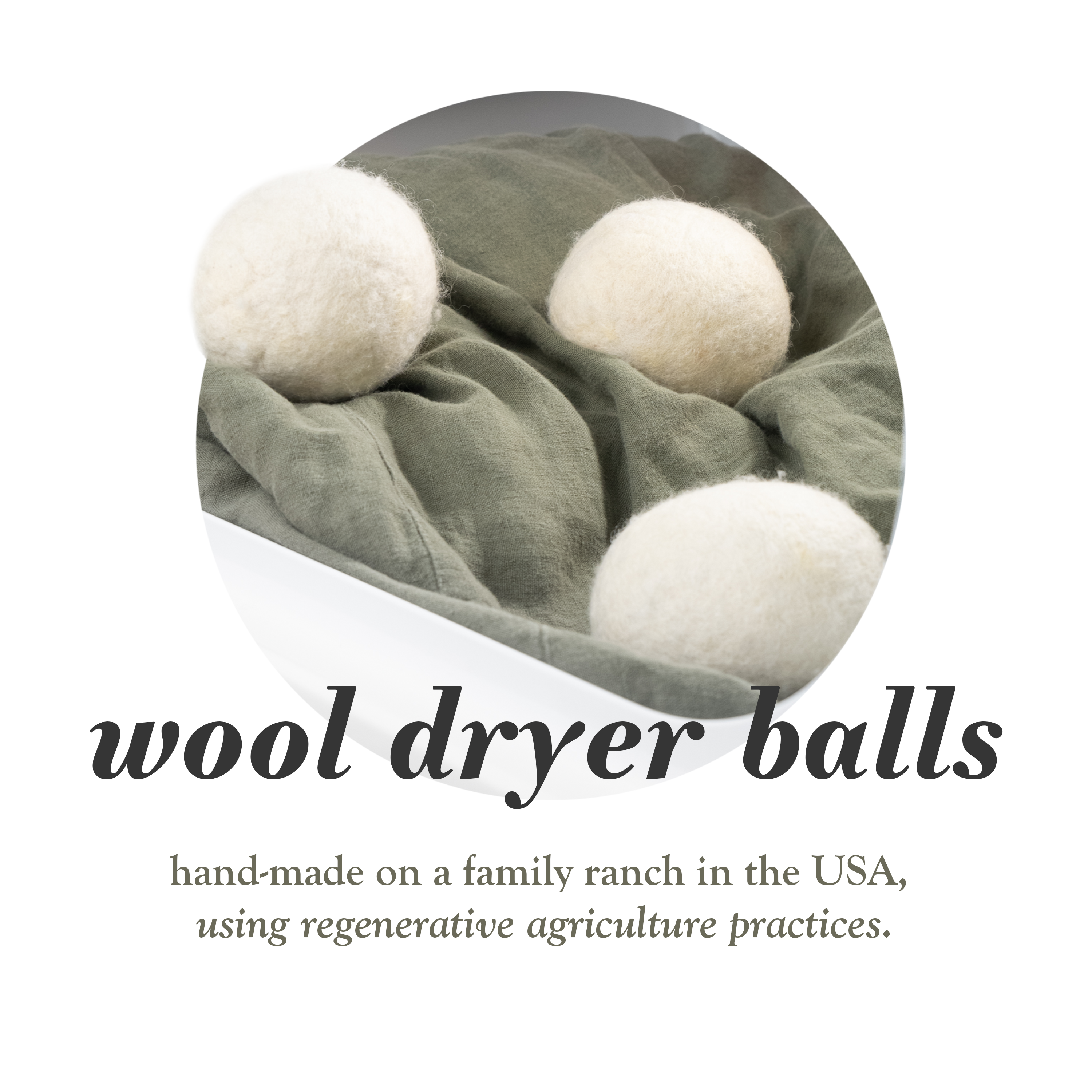 Rustic Strength - Wholesale Dryer Balls - Jumbo Sheep Wool Dryer Balls1