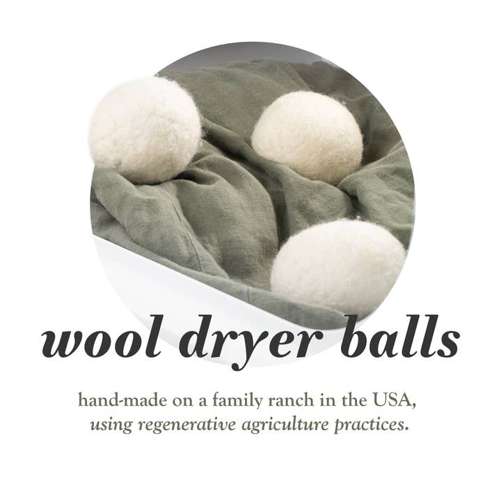Rustic Strength - Wholesale Dryer Balls - Jumbo Sheep Wool Dryer Balls1