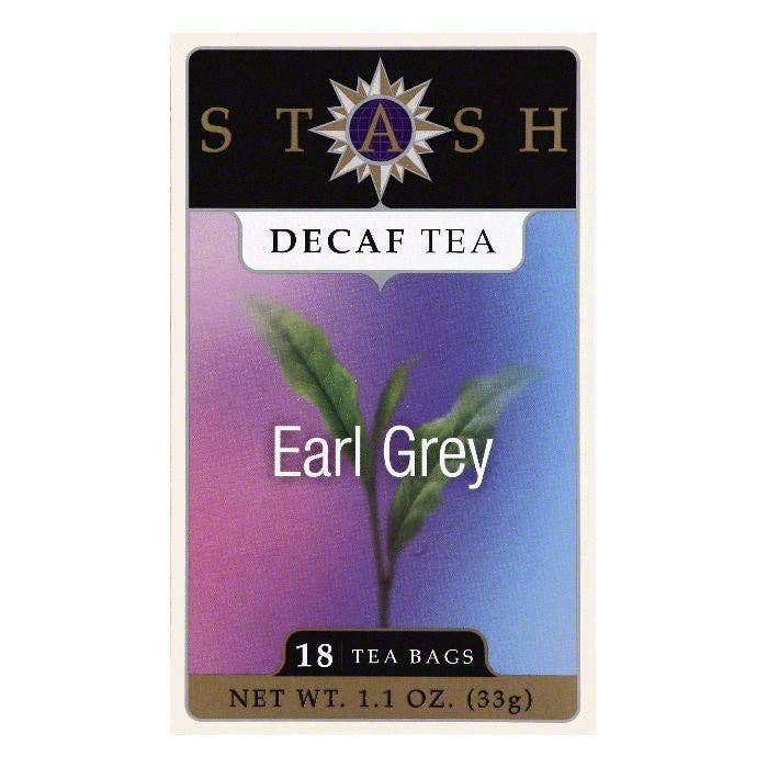 Stash Bags Decaf Earl Grey Tea, 18 ea for wholesale by KeHE Distributors, LLC