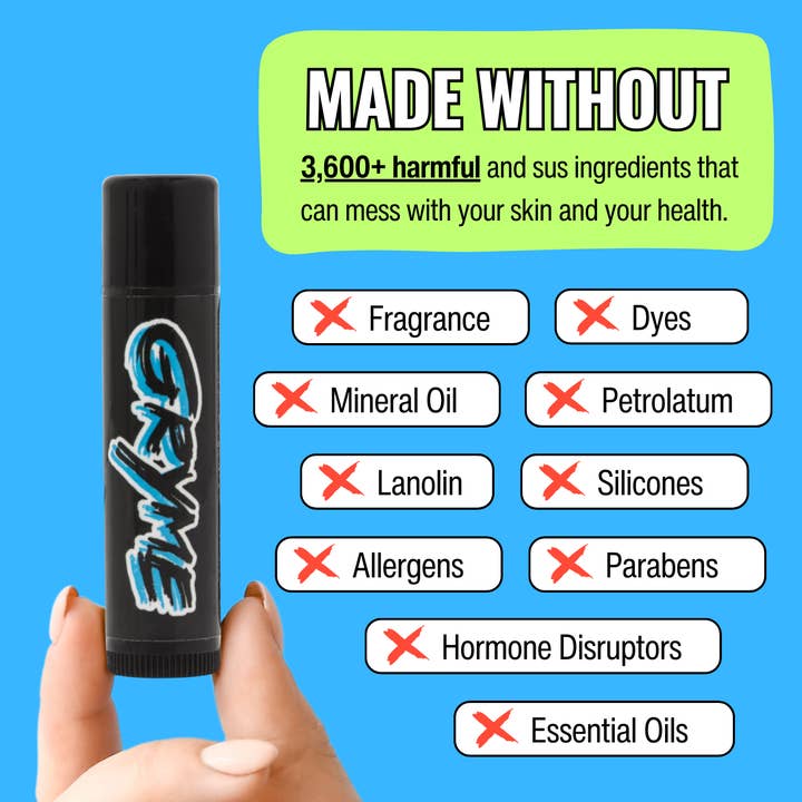 Gryme - Wholesale Lip Balm - Gryme No Shine Lip Balm - Unscented (set of 3)4