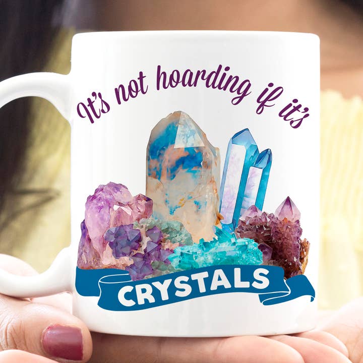 Crystal Lovers Coffee Cup for wholesale by Foxy Mug