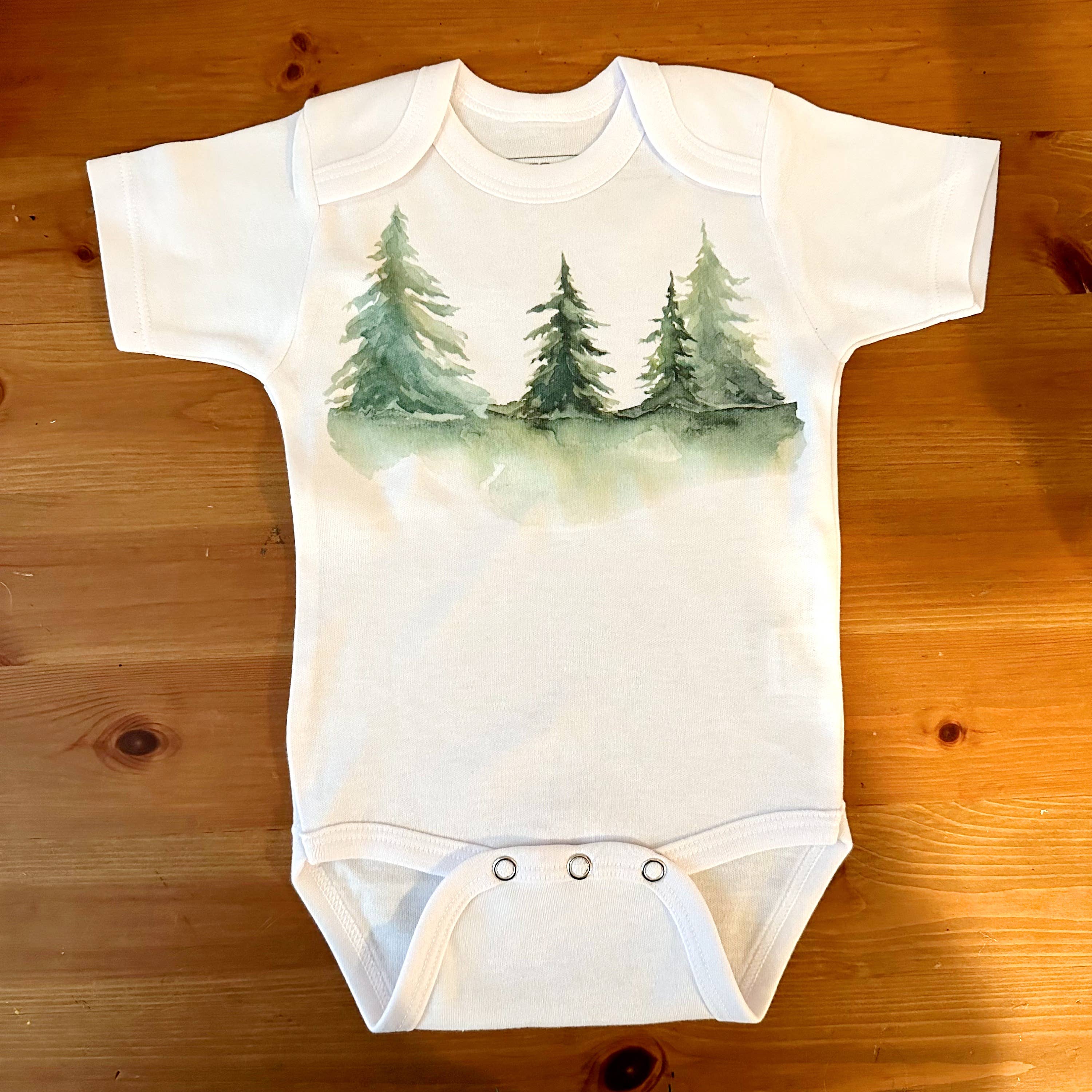 Cloud White Baby Gift Set - Watercolor Forest for wholesale on Faire1