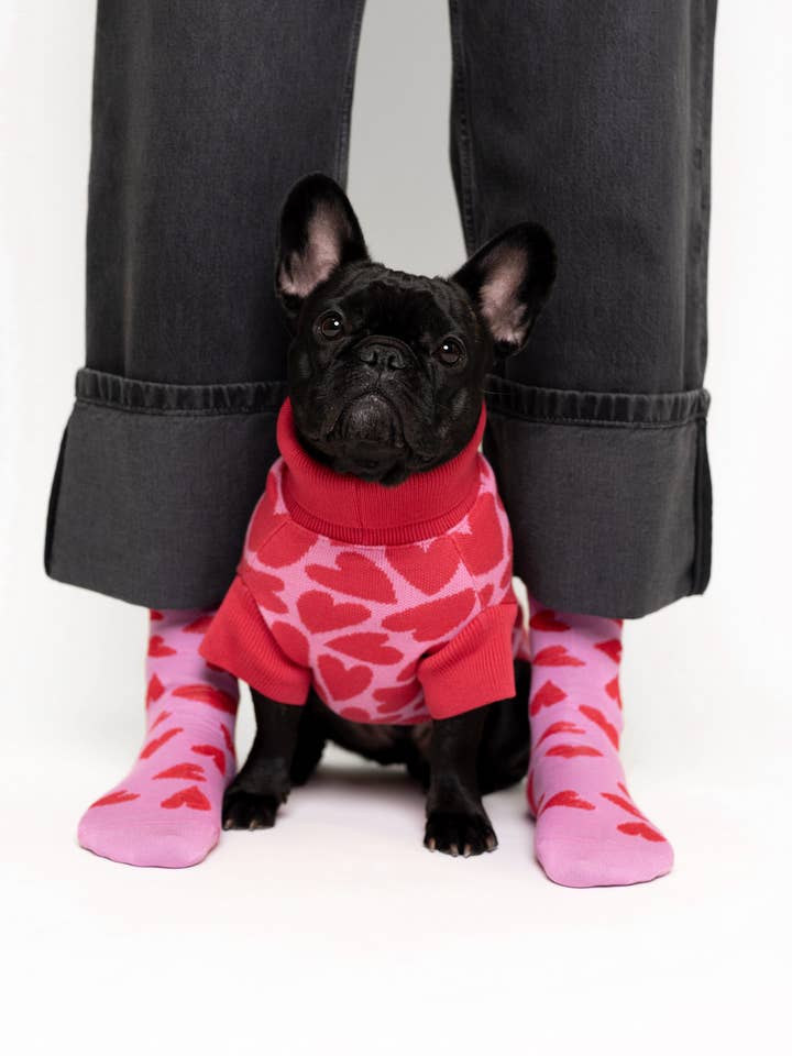 Matching Socks Pink for wholesale by Lou and co.