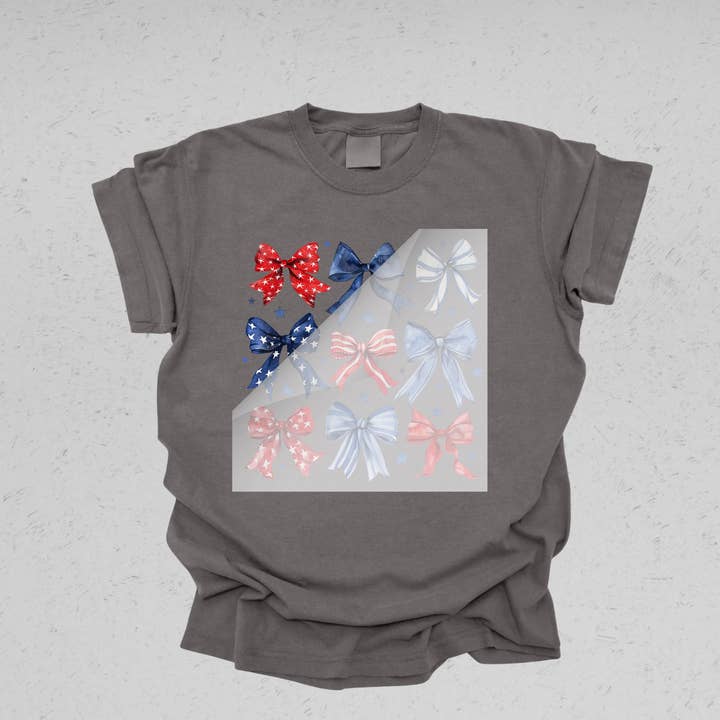 DTF Office - Wholesale Sublimation Transfer - Coquette Fourth of July DTF Transfer2