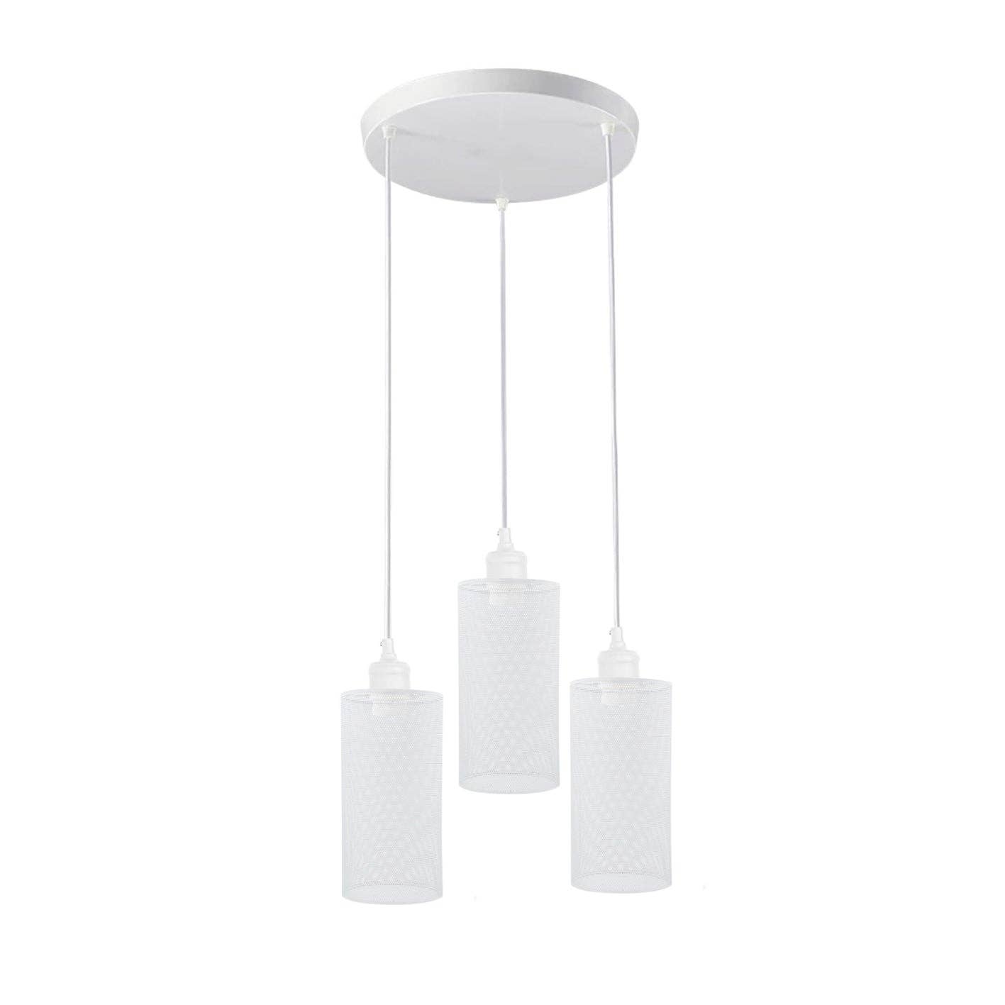 Ledsone – wholesale Chandelier/hanging light – Retro 3 way Round Ceiling Cage Pendant Light E27 Holder~39685