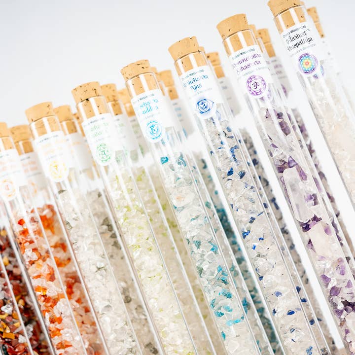 RADULY – Großhandel Meditationszubehör – Edelstein Wasserstäbe Kollektion Chakra