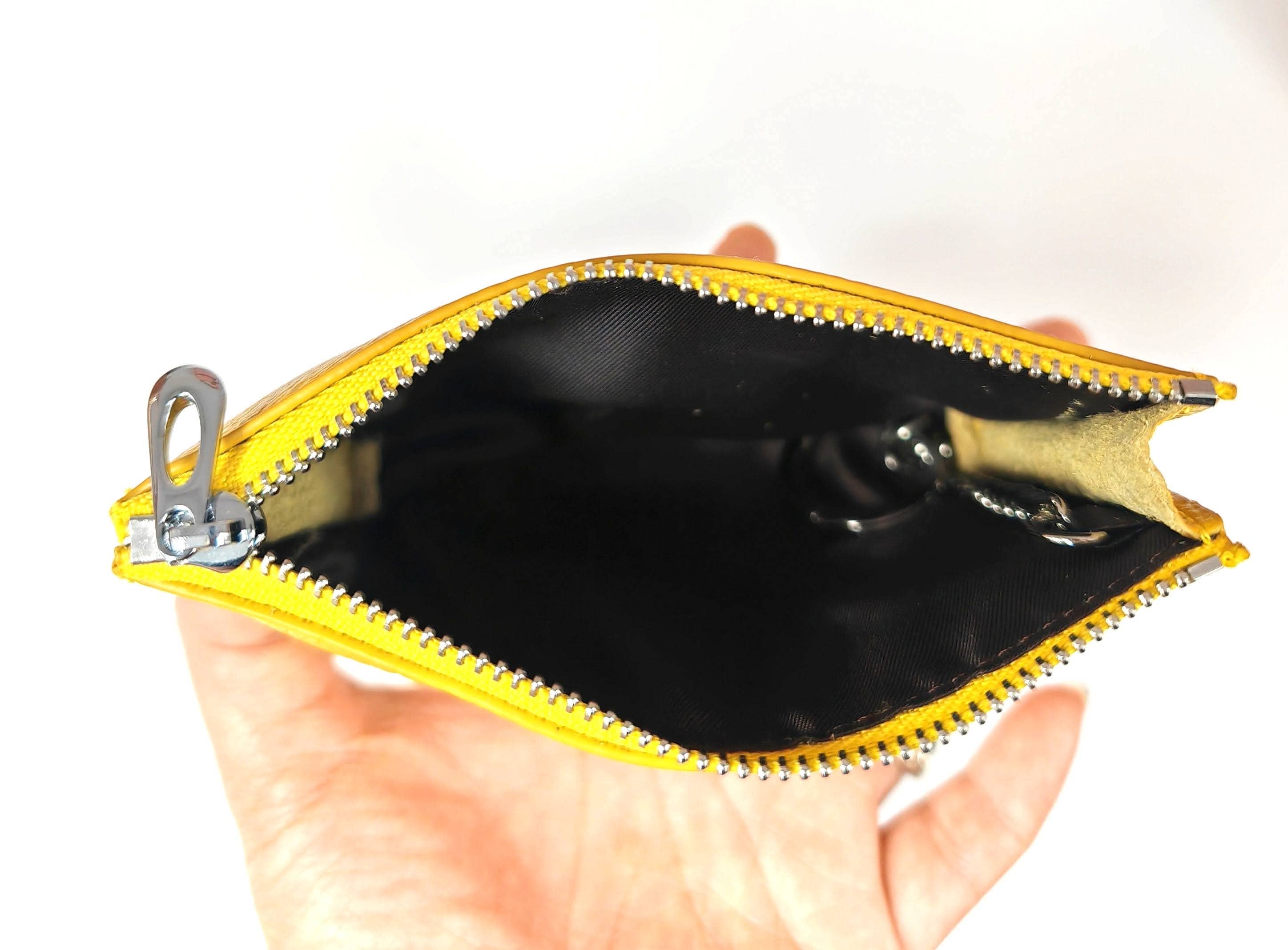 Superbia – wholesale Coin purse – Women’s – Genuine Leather Soft  Card Holder Note Purse with Ring Chain9