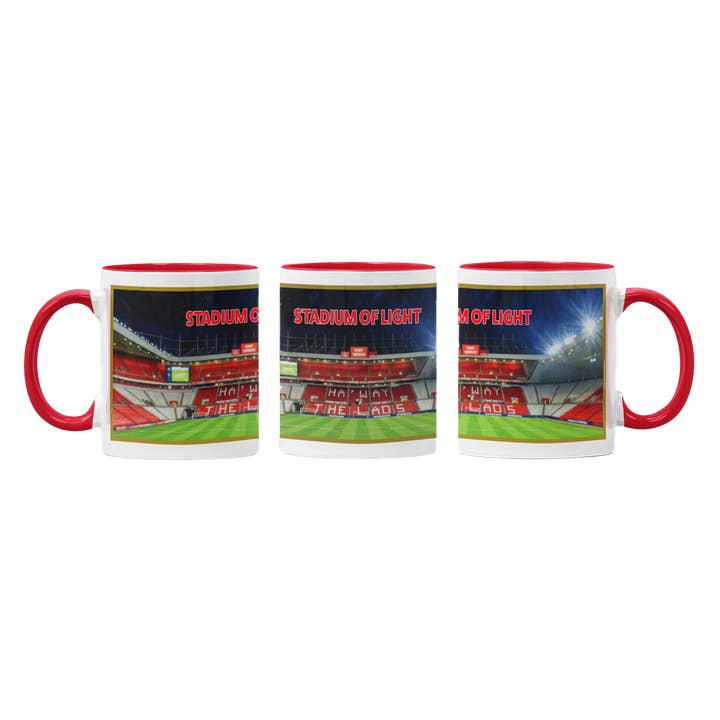Stadium of Light Heritage Mug – Sunderland Football Fan Gift for wholesale by SmartyPants