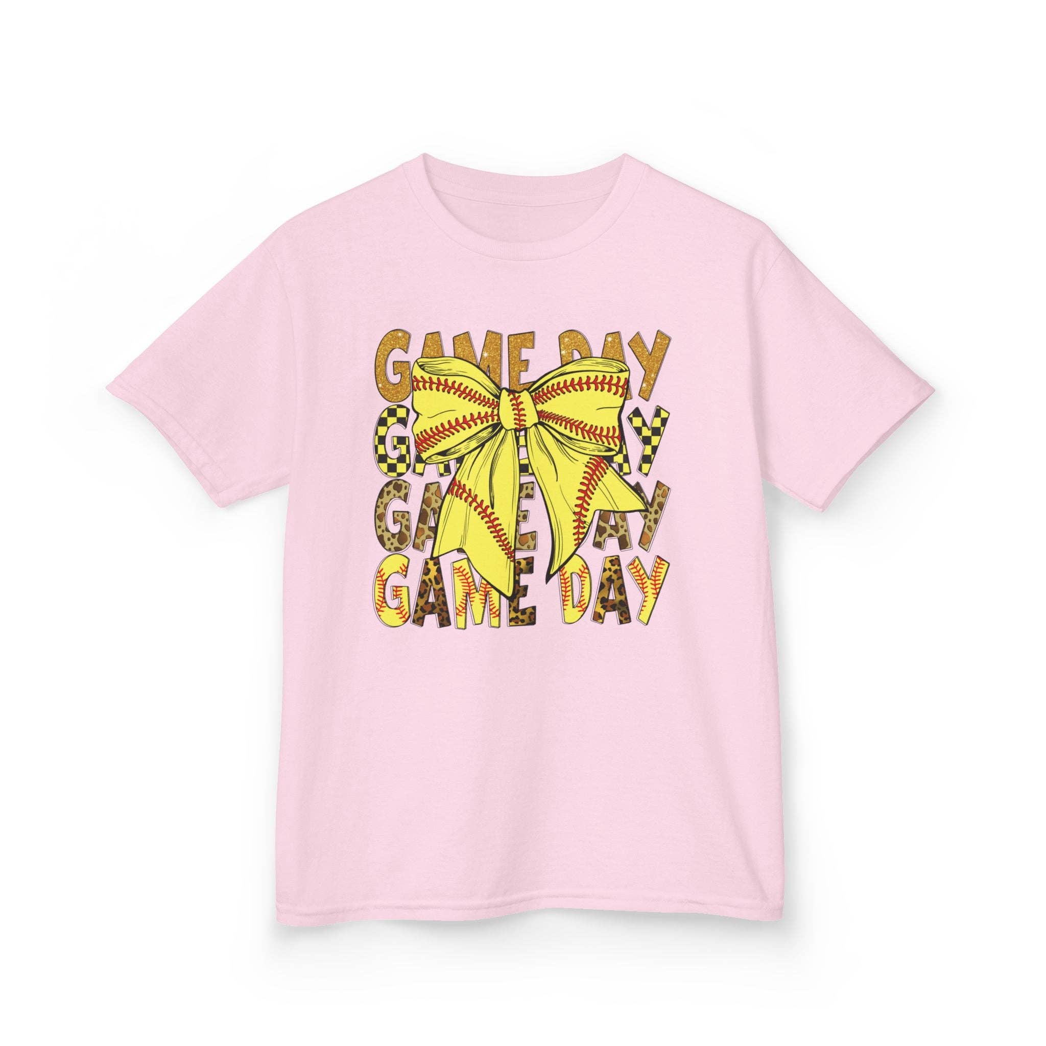 M2B Designs - Wholesale Screen Printed T-Shirt - Kids - Softball Gameday Youth Tee2