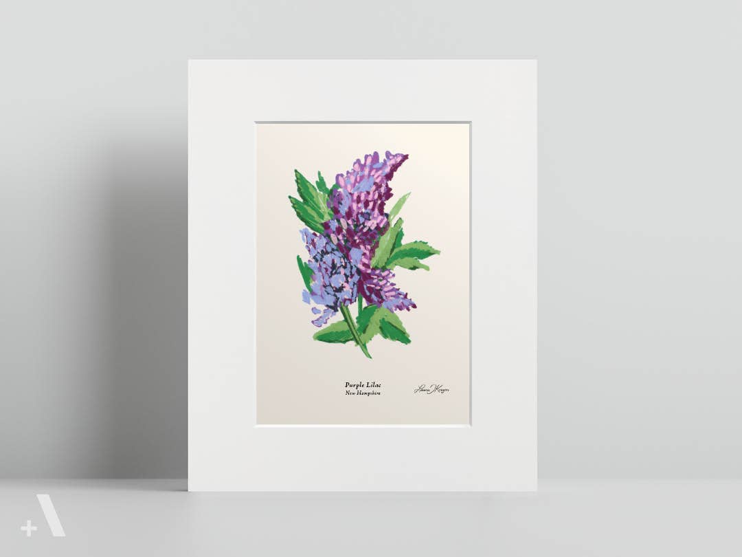 Addvent - Wholesale Art Print - US State Flowers / Small Art Prints28