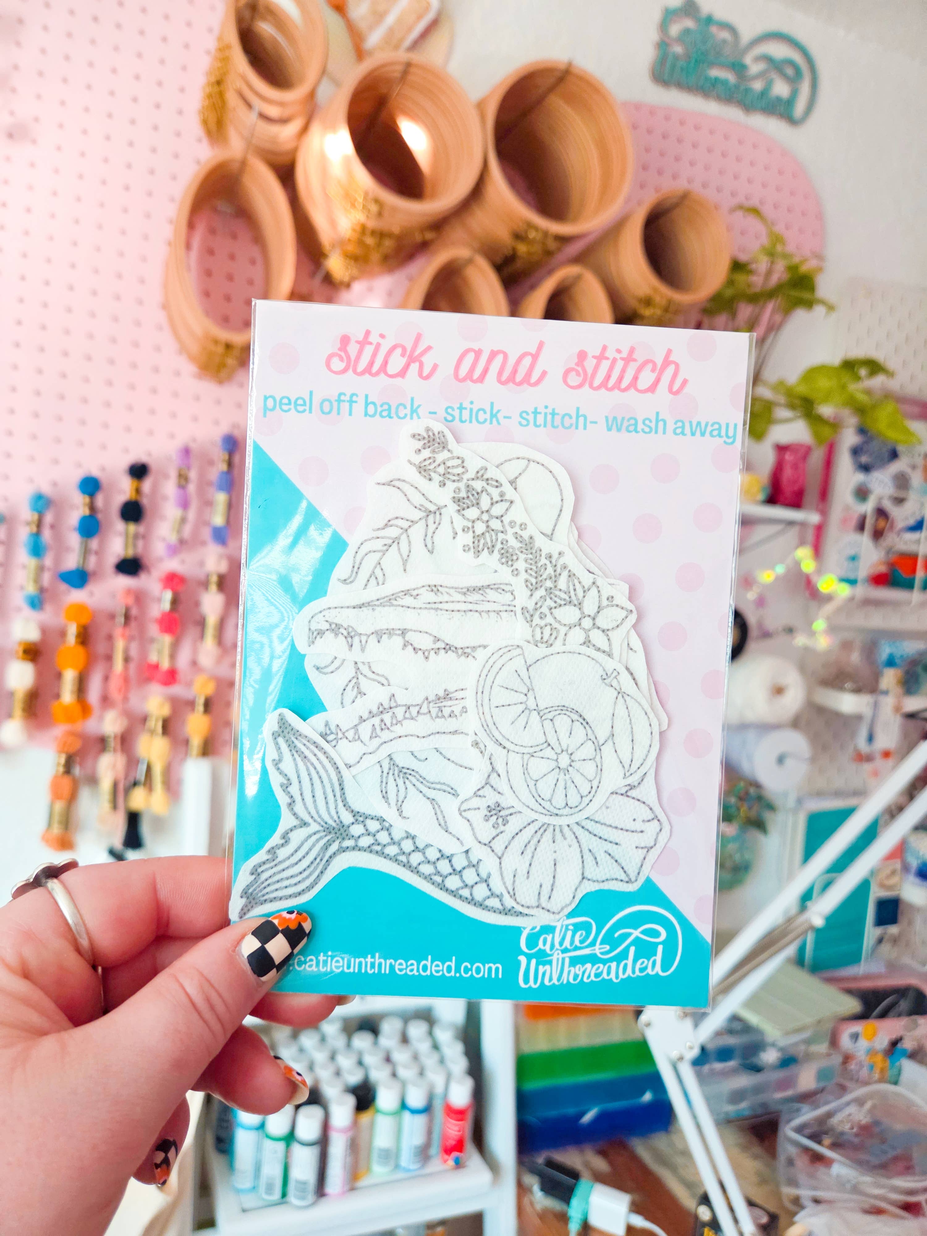 Florida theme Stick & Stitch pack for wholesale by Catie Unthreaded