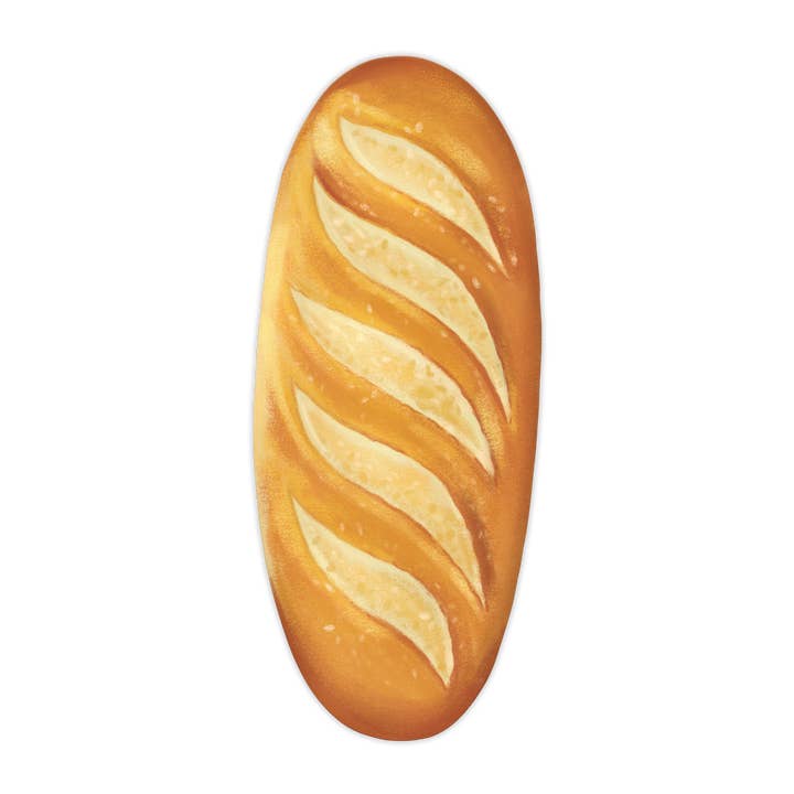 Grey Street Paper - Wholesale Bladwijzer - Bread Baguette Die-Cut bladwijzer4